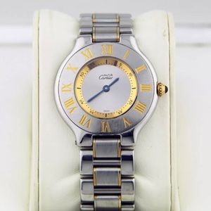 Cartier Must De 21 1330 Stainless 18k watch
